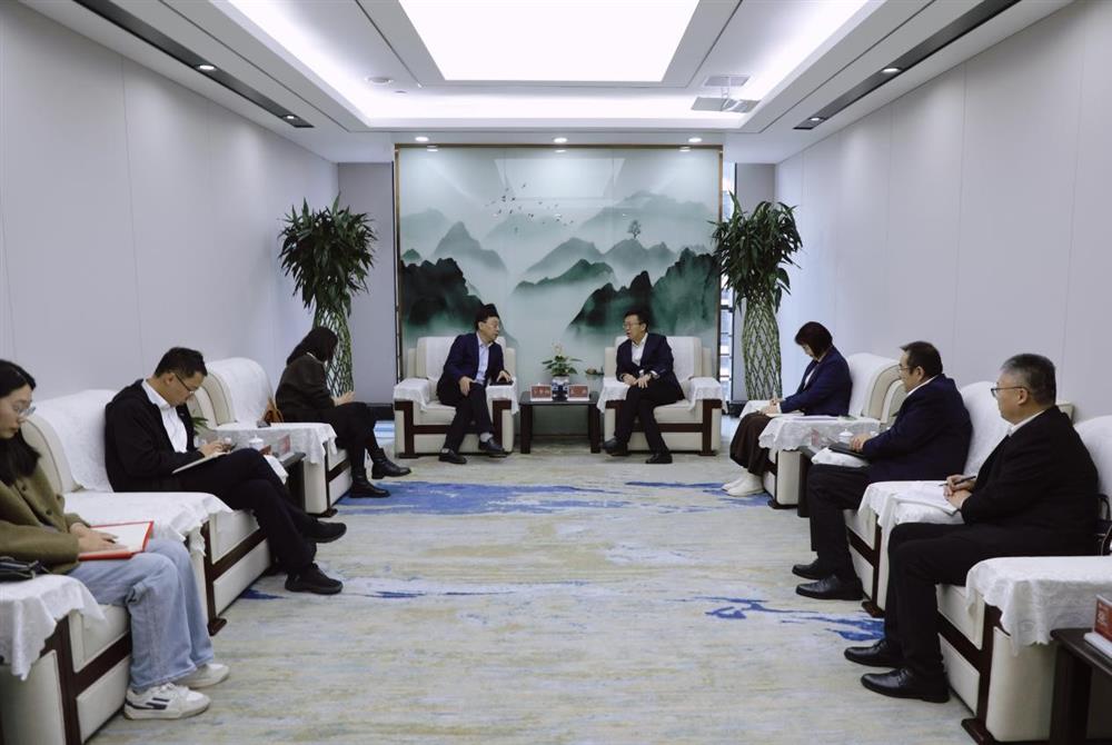 政企聯(lián)動，共謀發(fā)展新路徑！ 濟(jì)南市商務(wù)局一行到產(chǎn)發(fā)集團(tuán)座談交流